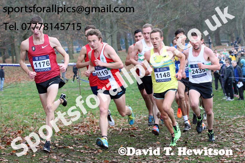 Senior mens British Athletics Liverpool Cross Challenge, Sefton Park, Liverpool. Photo:  David T. Hewitson/Sports for All Pics